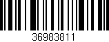Código de barras (EAN, GTIN, SKU, ISBN): '36983811'