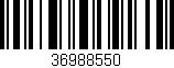Código de barras (EAN, GTIN, SKU, ISBN): '36988550'