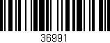 Código de barras (EAN, GTIN, SKU, ISBN): '36991'