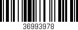 Código de barras (EAN, GTIN, SKU, ISBN): '36993978'