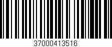 Código de barras (EAN, GTIN, SKU, ISBN): '37000413516'