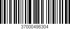 Código de barras (EAN, GTIN, SKU, ISBN): '37000496304'