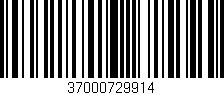 Código de barras (EAN, GTIN, SKU, ISBN): '37000729914'