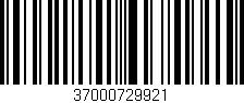 Código de barras (EAN, GTIN, SKU, ISBN): '37000729921'