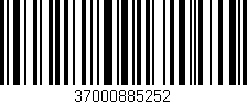 Código de barras (EAN, GTIN, SKU, ISBN): '37000885252'