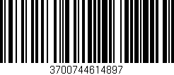 Código de barras (EAN, GTIN, SKU, ISBN): '3700744614897'