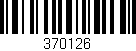 Código de barras (EAN, GTIN, SKU, ISBN): '370126'