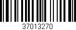 Código de barras (EAN, GTIN, SKU, ISBN): '37013270'