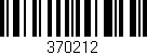 Código de barras (EAN, GTIN, SKU, ISBN): '370212'