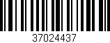 Código de barras (EAN, GTIN, SKU, ISBN): '37024437'