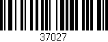 Código de barras (EAN, GTIN, SKU, ISBN): '37027'