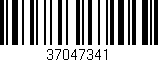 Código de barras (EAN, GTIN, SKU, ISBN): '37047341'
