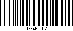 Código de barras (EAN, GTIN, SKU, ISBN): '3706546398799'
