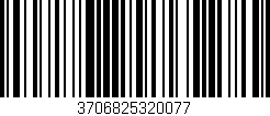 Código de barras (EAN, GTIN, SKU, ISBN): '3706825320077'