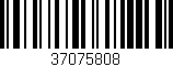 Código de barras (EAN, GTIN, SKU, ISBN): '37075808'