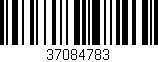 Código de barras (EAN, GTIN, SKU, ISBN): '37084783'