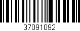 Código de barras (EAN, GTIN, SKU, ISBN): '37091092'