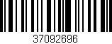 Código de barras (EAN, GTIN, SKU, ISBN): '37092696'