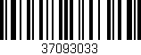 Código de barras (EAN, GTIN, SKU, ISBN): '37093033'