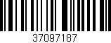 Código de barras (EAN, GTIN, SKU, ISBN): '37097187'