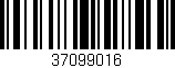 Código de barras (EAN, GTIN, SKU, ISBN): '37099016'
