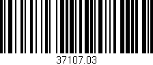 Código de barras (EAN, GTIN, SKU, ISBN): '37107.03'