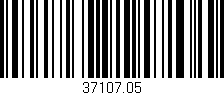 Código de barras (EAN, GTIN, SKU, ISBN): '37107.05'