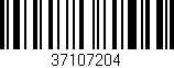 Código de barras (EAN, GTIN, SKU, ISBN): '37107204'