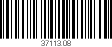 Código de barras (EAN, GTIN, SKU, ISBN): '37113.08'