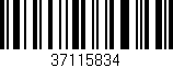 Código de barras (EAN, GTIN, SKU, ISBN): '37115834'