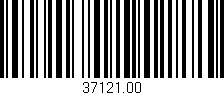 Código de barras (EAN, GTIN, SKU, ISBN): '37121.00'