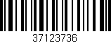 Código de barras (EAN, GTIN, SKU, ISBN): '37123736'