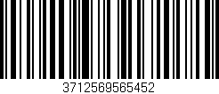 Código de barras (EAN, GTIN, SKU, ISBN): '3712569565452'