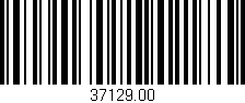 Código de barras (EAN, GTIN, SKU, ISBN): '37129.00'