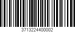 Código de barras (EAN, GTIN, SKU, ISBN): '3713224400002'