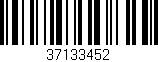 Código de barras (EAN, GTIN, SKU, ISBN): '37133452'