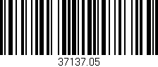 Código de barras (EAN, GTIN, SKU, ISBN): '37137.05'