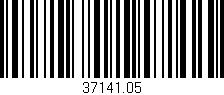 Código de barras (EAN, GTIN, SKU, ISBN): '37141.05'