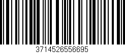 Código de barras (EAN, GTIN, SKU, ISBN): '3714526556695'