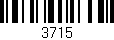 Código de barras (EAN, GTIN, SKU, ISBN): '3715'