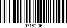 Código de barras (EAN, GTIN, SKU, ISBN): '37152.06'
