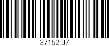 Código de barras (EAN, GTIN, SKU, ISBN): '37152.07'