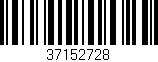 Código de barras (EAN, GTIN, SKU, ISBN): '37152728'