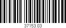 Código de barras (EAN, GTIN, SKU, ISBN): '37153.03'