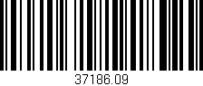 Código de barras (EAN, GTIN, SKU, ISBN): '37186.09'