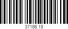 Código de barras (EAN, GTIN, SKU, ISBN): '37186.19'