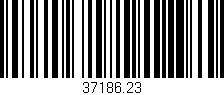 Código de barras (EAN, GTIN, SKU, ISBN): '37186.23'