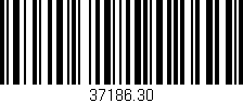Código de barras (EAN, GTIN, SKU, ISBN): '37186.30'