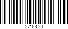 Código de barras (EAN, GTIN, SKU, ISBN): '37186.33'