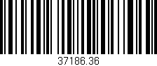 Código de barras (EAN, GTIN, SKU, ISBN): '37186.36'